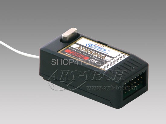 Приемник Art-tech двойного преобраз. 6кан. 72МГц