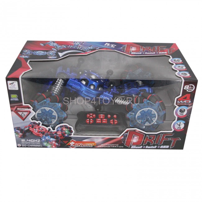 Радиоуправляемый трюковый синий дрифт Твистер Zegan 1:10 - ZG-C1253