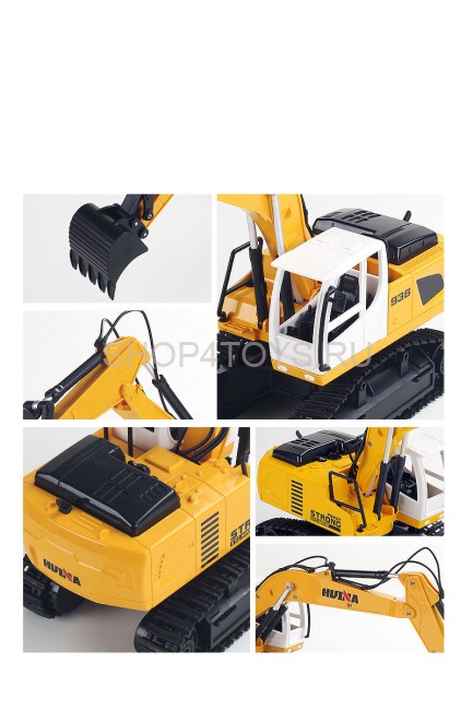 Радиоуправляемый экскаватор HUI NA TOYS масштаб 1:24 2.4G - HN1516 Радиоуправляемый экскаватор HUI NA TOYS масштаб 1:24 2.4G - HN1516