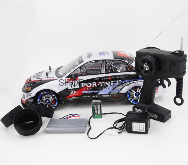 Радиоуправляемая спортивная машина для дрифта 1:10 - 757-4WD01-11W Радиоуправляемая спортивная машина для дрифта 1:10 - 757-4WD01-11W