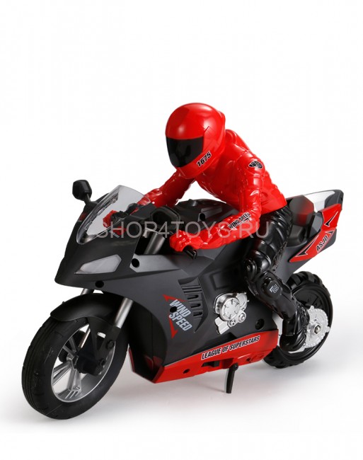 Радиоуправляемый мотоцикл (дрифт, GYRO, 1:6) 2.4G - HC-801-RED Радиоуправляемый мотоцикл (дрифт, GYRO, 1:6) 2.4G - HC-801-RED