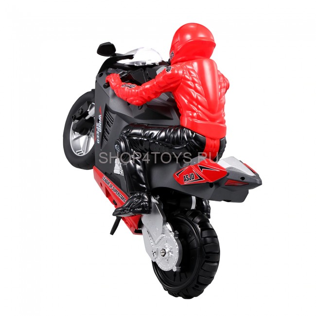 Радиоуправляемый мотоцикл (дрифт, GYRO, 1:6) 2.4G - HC-801-RED Радиоуправляемый мотоцикл (дрифт, GYRO, 1:6) 2.4G - HC-801-RED