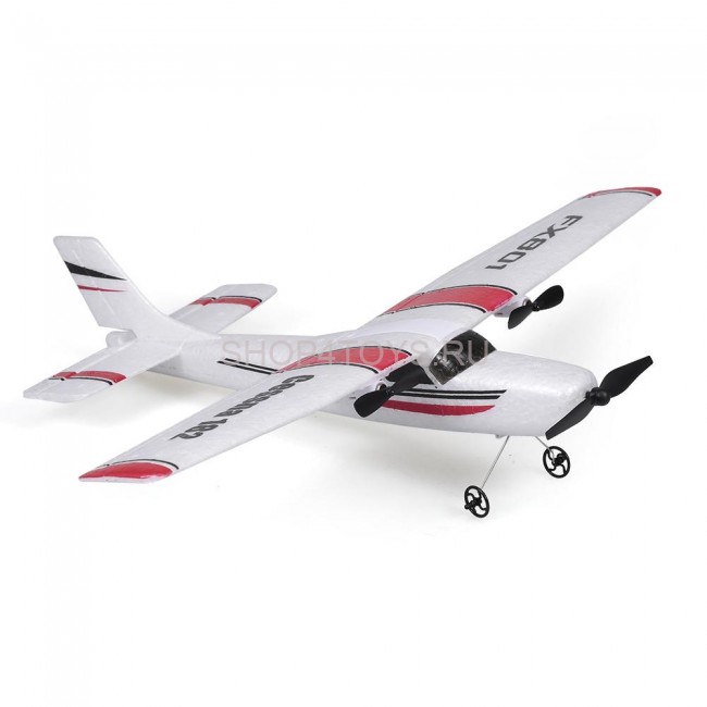 Радиоуправляемый самолет Cessna 182 для начинающих 2.4G - FX801 Радиоуправляемый самолет Cessna 182 для начинающих 2.4G - FX801
