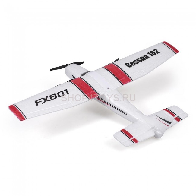 Радиоуправляемый самолет Cessna 182 для начинающих 2.4G - FX801 Радиоуправляемый самолет Cessna 182 для начинающих 2.4G - FX801