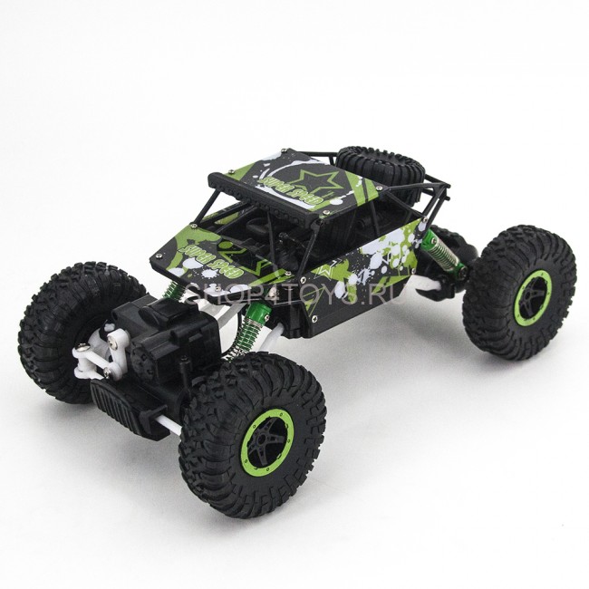 Радиоуправляемый зеленый Краулер 4WD 1:18 - 699-83 Радиоуправляемый зеленый Краулер 4WD 1:18 - 699-83