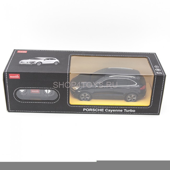 Радиоуправляемая машина Rastar Porsche Cayenne Black 1:24 - RAS-46100 Радиоуправляемая машина Rastar Porsche Cayenne Black 1:24 - RAS-46100