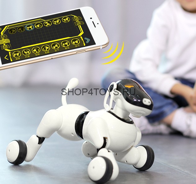 Интеллектуальный щенок-робот собака PuppyGo APP - HM1803 Интеллектуальный щенок-робот собака PuppyGo APP - HM1803