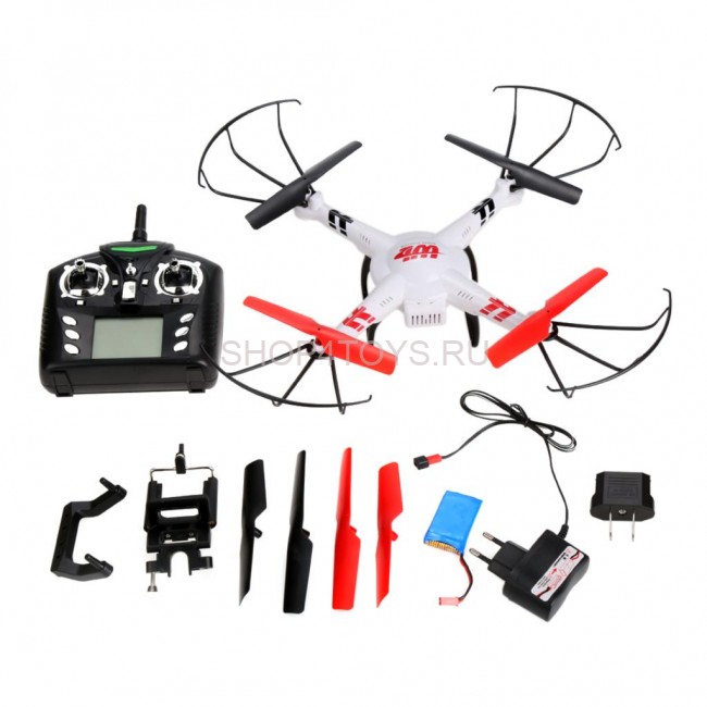 Радиоуправляемый квадрокоптер WLtoys Explore Wi-Fi FPV RTF 2.4G - V686K Радиоуправляемый квадрокоптер WLtoys Explore Wi-Fi FPV RTF 2.4G - V686K