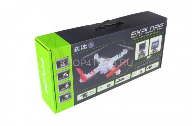 Радиоуправляемый квадрокоптер WLtoys Explore Wi-Fi FPV RTF 2.4G - V686K Радиоуправляемый квадрокоптер WLtoys Explore Wi-Fi FPV RTF 2.4G - V686K