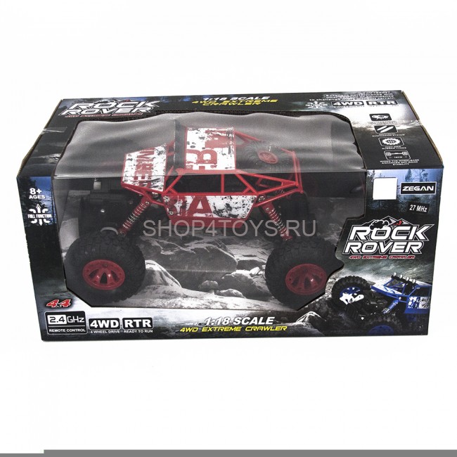 Радиоуправляемый красный краулер Zegan Rock Rover 1:18 2.4G - ZG-C1801-R Радиоуправляемый красный краулер Zegan Rock Rover 1:18 2.4G - ZG-C1801-R