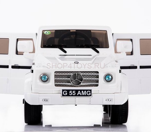 Радиоуправляемый детский электромобиль Мерседес Mercedes Benz G55 White 12V 2.4G - DMD-178-W Радиоуправляемый детский электромобиль Мерседес Mercedes Benz G55 White 12V 2.4G - DMD-178-W