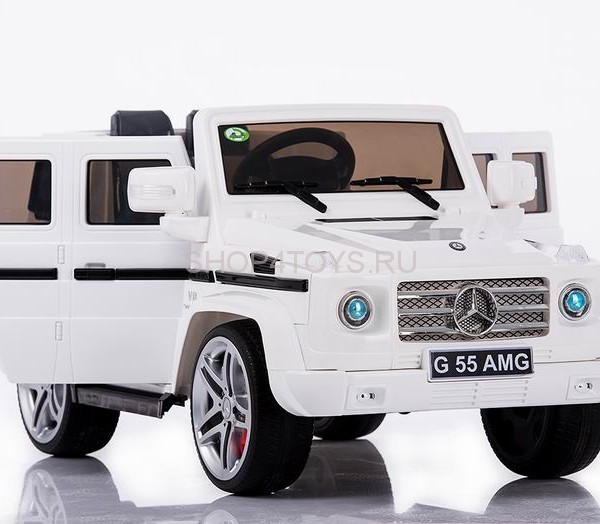 Радиоуправляемый детский электромобиль Мерседес Mercedes Benz G55 White 12V 2.4G - DMD-178-W Радиоуправляемый детский электромобиль Мерседес Mercedes Benz G55 White 12V 2.4G - DMD-178-W