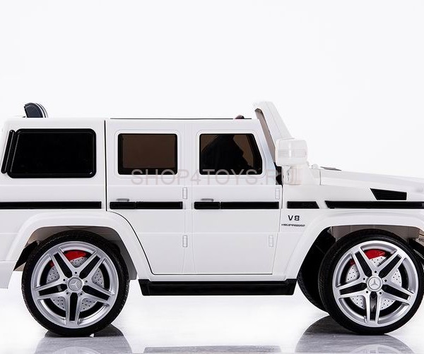 Радиоуправляемый детский электромобиль Мерседес Mercedes Benz G55 White 12V 2.4G - DMD-178-W Радиоуправляемый детский электромобиль Мерседес Mercedes Benz G55 White 12V 2.4G - DMD-178-W