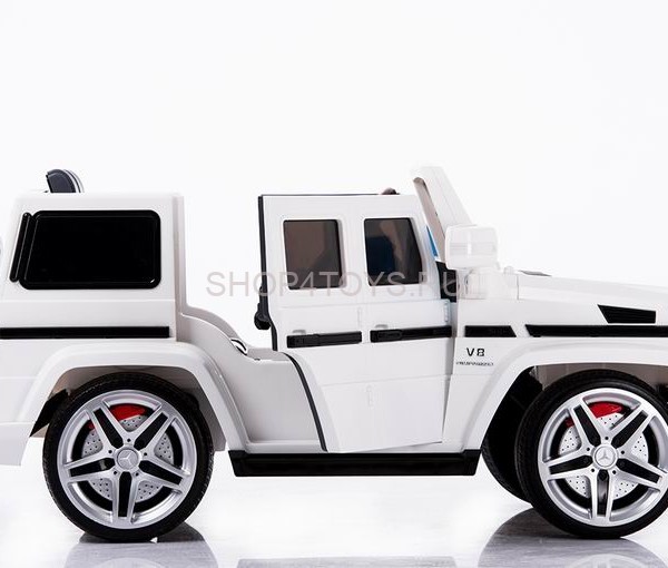 Радиоуправляемый детский электромобиль Мерседес Mercedes Benz G55 White 12V 2.4G - DMD-178-W Радиоуправляемый детский электромобиль Мерседес Mercedes Benz G55 White 12V 2.4G - DMD-178-W
