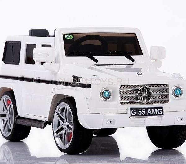 Радиоуправляемый детский электромобиль Мерседес Mercedes Benz G55 White 12V 2.4G - DMD-178-W Радиоуправляемый детский электромобиль Мерседес Mercedes Benz G55 White 12V 2.4G - DMD-178-W