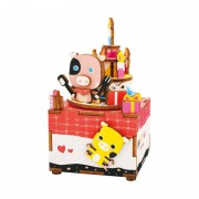 Деревянный 3D конструктор - музыкальная шкатулка Robotime "Sweet heart" - AM309 Деревянный 3D конструктор - музыкальная шкатулка Robotime "Sweet heart" - AM309