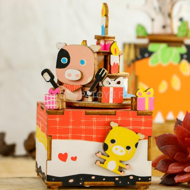 Деревянный 3D конструктор - музыкальная шкатулка Robotime "Sweet heart" - AM309 Деревянный 3D конструктор - музыкальная шкатулка Robotime "Sweet heart" - AM309