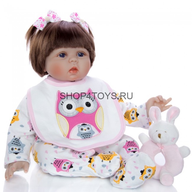 Реборн силиконовая девочка Лерочка