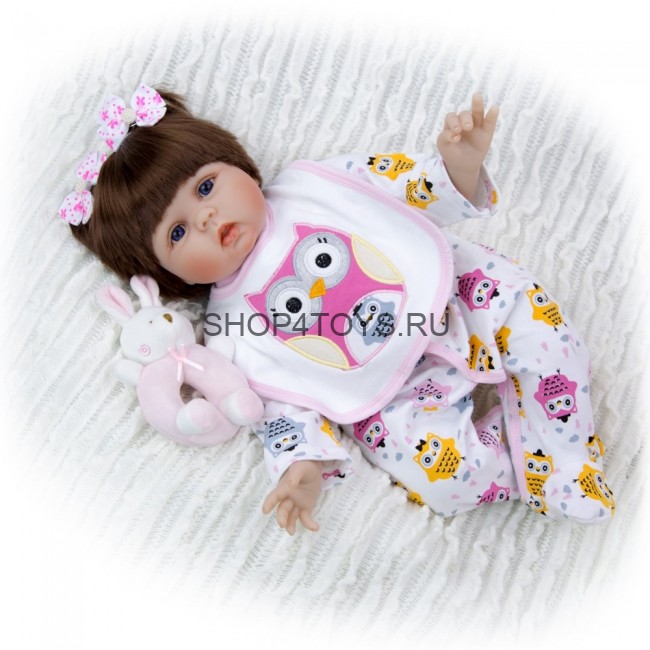 Реборн силиконовая девочка Лерочка