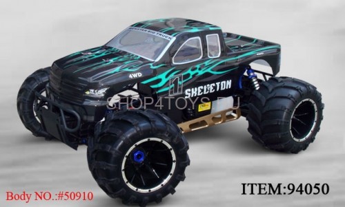 Радиоуправляемый внедорожник Sheleton Gasoline Off Road Truck 30СС 4WD 1:5 - 94050