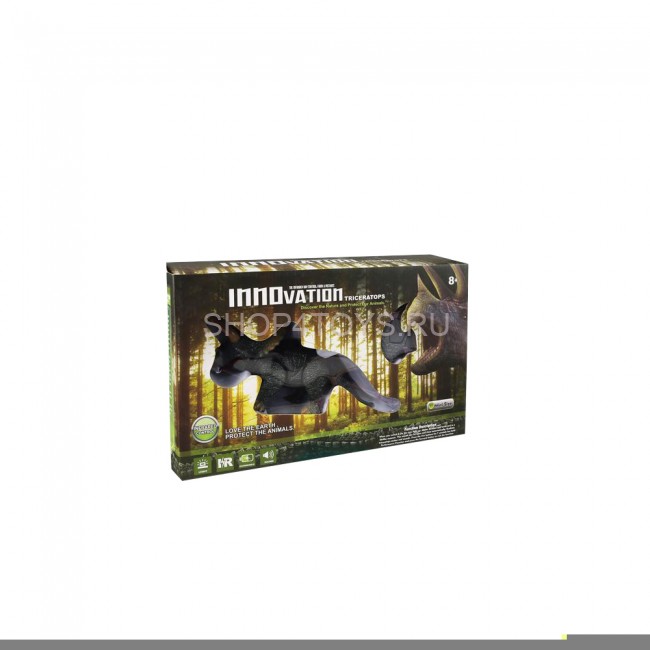 Радиоуправляемый робот ZF динозавр Трицератопс - 9988B