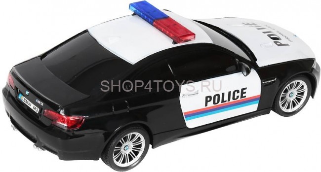 Радиоуправляемая машина GK Racer BMW M3 Coupe POLICE масштаб 1:18 - 866-1803PB-BLACK Радиоуправляемая машина GK Racer BMW M3 Coupe POLICE масштаб 1:18 - 866-1803PB-BLACK