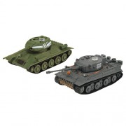 Радиоуправляемый танковый бой VsTank Soviet Т34/85 и Tiger - A03102354 Радиоуправляемый танковый бой VsTank Soviet Т34/85 и Tiger - A03102354