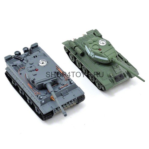 Радиоуправляемый танковый бой VsTank Soviet Т34/85 и Tiger - A03102354 Радиоуправляемый танковый бой VsTank Soviet Т34/85 и Tiger - A03102354