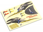 Наклейки для кабины Xtreme моно - BCX009-S Наклейки для кабины Xtreme моно - BCX009-S