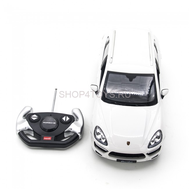 Радиоуправляемая машина Rastar Porsche Cayenne Turbo White 1:14 - RAS-42900-W Радиоуправляемая машина Rastar Porsche Cayenne Turbo White 1:14 - RAS-42900-W