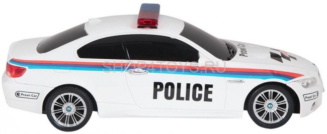 Радиоуправляемая машина GK Racer BMW M3 Coupe POLICE масштаб 1:18 - 866-1803PB-WHITE Радиоуправляемая машина GK Racer BMW M3 Coupe POLICE масштаб 1:18 - 866-1803PB-WHITE