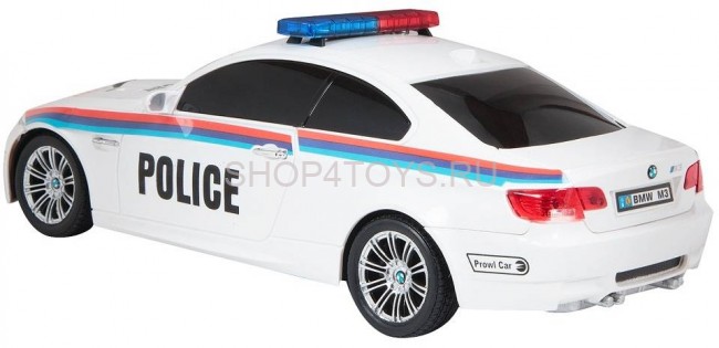 Радиоуправляемая машина GK Racer BMW M3 Coupe POLICE масштаб 1:18 - 866-1803PB-WHITE Радиоуправляемая машина GK Racer BMW M3 Coupe POLICE масштаб 1:18 - 866-1803PB-WHITE