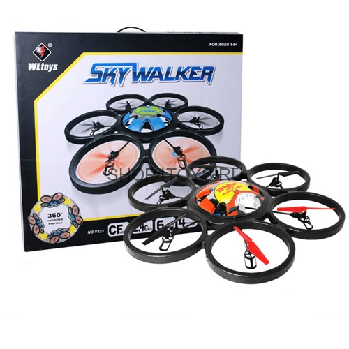 Радиоуправляемый гексакоптер WLtoys SkyWalker с HD камерой 2.4G - V323C Радиоуправляемый гексакоптер WLtoys SkyWalker с HD камерой 2.4G - V323C