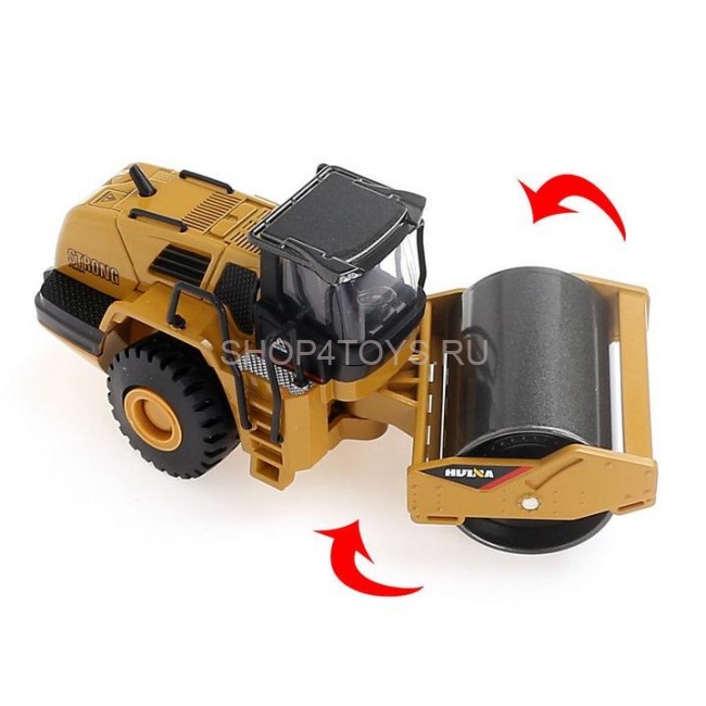 Металлический каток HuiNa Toys 1:50 - HN1715 Металлический каток HuiNa Toys 1:50 - HN1715