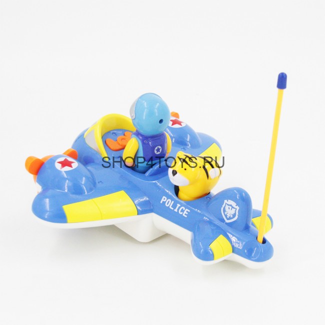 Детский радиоуправляемый синий самолетик Cartoon Airplane - 6609 Детский радиоуправляемый синий самолетик Cartoon Airplane - 6609