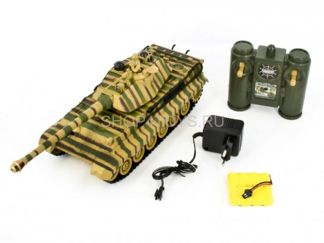 Радиоуправляемый танковый бой Русский Т90 и Немецкий KING TIGER 2.4G - ZEG-99821 Радиоуправляемый танковый бой Русский Т90 и Немецкий KING TIGER 2.4G - ZEG-99821