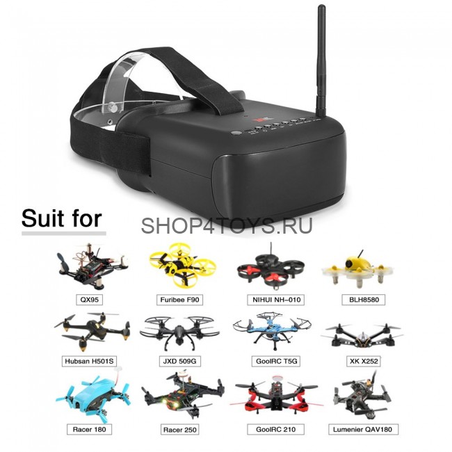 FPV очки для гонок 5.8G HD - XK-F100 FPV очки для гонок 5.8G HD - XK-F100
