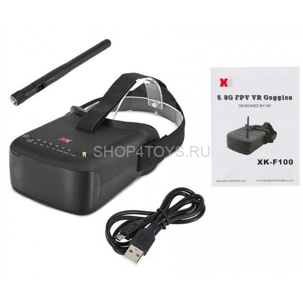 FPV очки для гонок 5.8G HD - XK-F100 FPV очки для гонок 5.8G HD - XK-F100