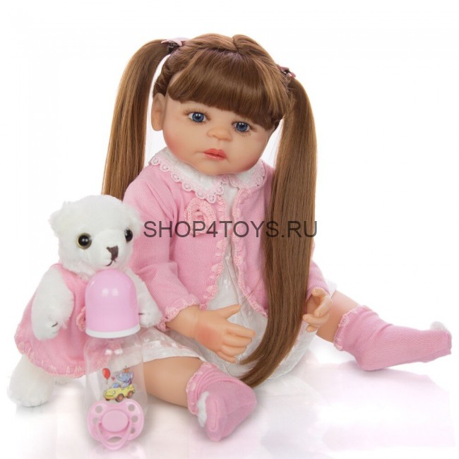 Реборн с силиконовым телом Валерия