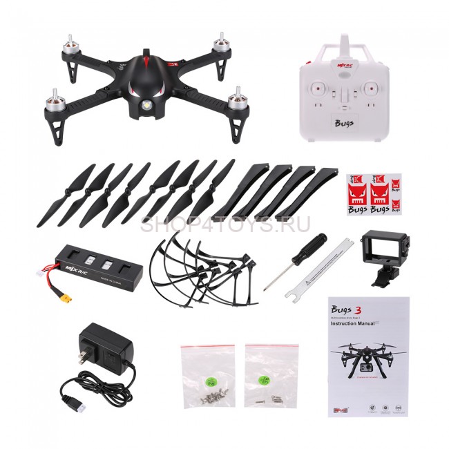 Квадрокоптер MJX Bugs 3  с FPV WiFi камерой C4022 - B3 Квадрокоптер MJX Bugs 3  с FPV WiFi камерой C4022 - B3