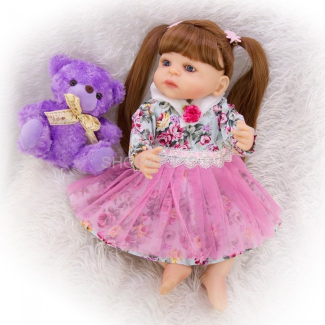 Реборн силиконовая девочка Илонка