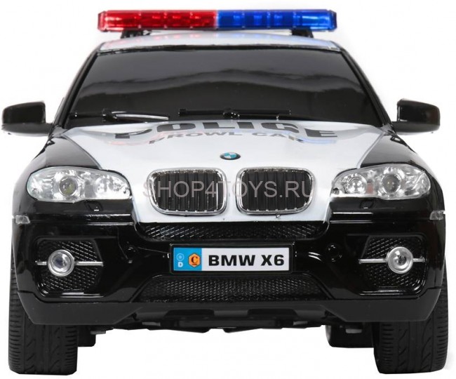 Радиоуправляемая машина GK Racer BMW X6 POLICE масштаб 1:14 - 866-1401PB-BLACK