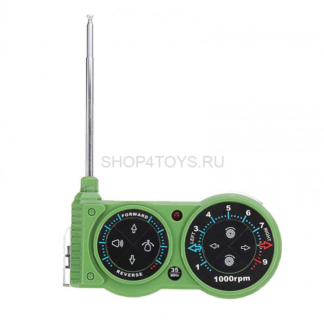 Радиоуправляемый танк Great Wall Tiger (зеленый камуфляж, 27MHz, 1:72) - 2117-1 Радиоуправляемый танк Great Wall Tiger (зеленый камуфляж, 27MHz, 1:72) - 2117-1