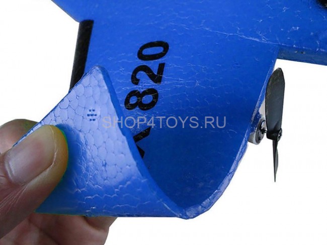 Радиоуправляемый самолет SU-35 для начинающих 2.4G - FX820-BLUE Радиоуправляемый самолет SU-35 для начинающих 2.4G - FX820-BLUE