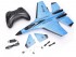 Радиоуправляемый самолет SU-35 для начинающих 2.4G - FX820-BLUE Радиоуправляемый самолет SU-35 для начинающих 2.4G - FX820-BLUE