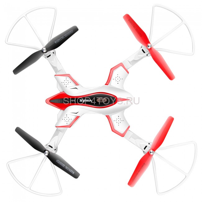 Радиоуправляемый белый квадрокоптер Syma X56W Folding Wizard (FPV, Headless) - X56W-W Радиоуправляемый белый квадрокоптер Syma X56W Folding Wizard (FPV, Headless) - X56W-W