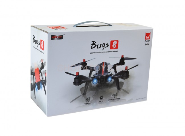 Радиоуправляемый квадрокоптер MJX Bugs 8 RTF 2.4G - B8