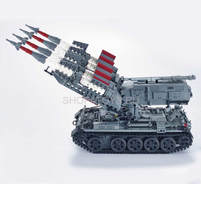 Конструктор XingBao Ракетная установка SA-4 GANEF (1469 деталей) - XB-06007 Конструктор XingBao Ракетная установка SA-4 GANEF (1469 деталей) - XB-06007
