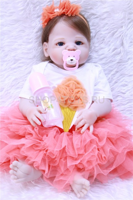 Реборн силиконовая девочка Викки