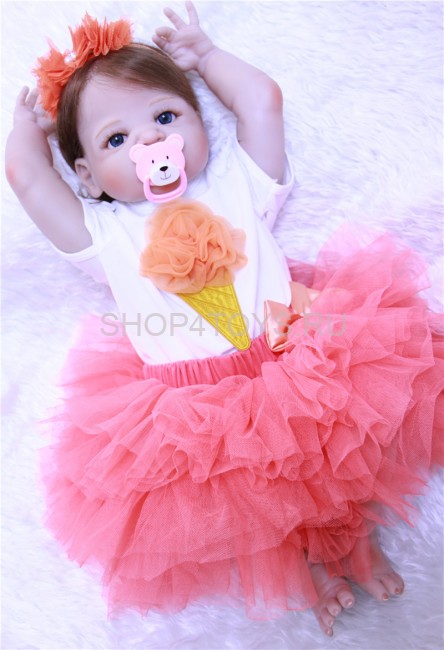 Реборн силиконовая девочка Викки